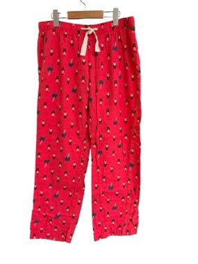 Old Navy Palm Trees and Santa Print Pajama Pants
